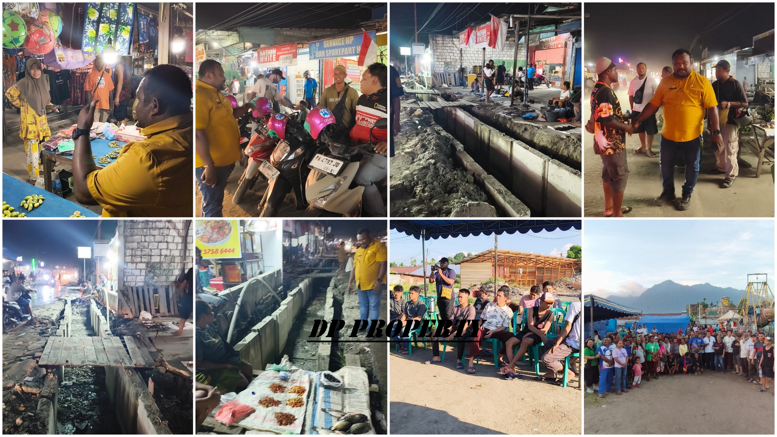 PENERTIBAN DAN PENATAAN KAWASAN PASAR LAMA SENTANI